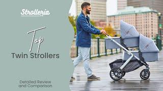 Twin strollers | Top stroller options to use with twins: UPPAbaby, Bugaboo, Nuna, Cybex, and more