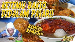 BLUSUKAN BAKSO DALAM PASAR!! BAKSO RAHAYU!!