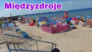 Miedzyzdroje #044 Polska Międzyzdroje promenada plaża