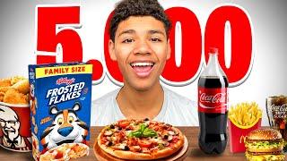 5.000 Calorieën Eten Binnen 24 Uur!