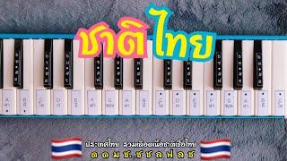 โน้ตเพลง ชาติไทย เมโลเดียน | Cover By Kim |