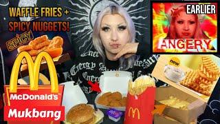 Rage Trip + McDonald's Mukbang, WAFFLE FRIES + SPICY MCNUGGETS!~ (ORDER GONE WRONG)