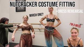 Nutcracker Ballet Costume Fitting + Dress Rehearsal