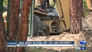 Man being booted off his own property