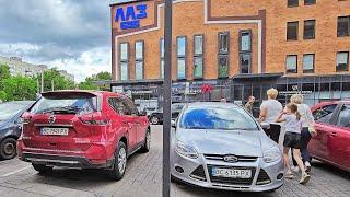 Львів, вул. Стрийська, недільна піша прогулянка від озера НАЛАНУЙ до озера ЦЕГОЛЬНЯ.