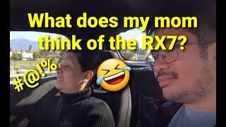 MOM RIDES IN THE TURBO FD RX7