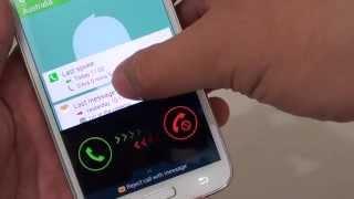 Samsung Galaxy S5: How to Enable/Disable Show Caller Information History