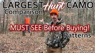 Largest Camo Comparison for the Whitetail Woods - 42 Patterns