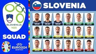 SLOVENIA SQUAD EURO 2024 | SLOVENIA OFFICIAL 30 MAN PROVISIONAL SQUAD DEPTH FOR UEFA EURO 2024