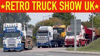 Trucks Leaving | RETRO TRUCK SHOW  Gaydon UK 2022