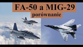 FA-50 a MIG-29 - porównanie