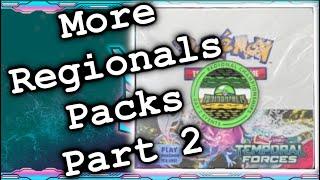 Opening more packs from a Regionals Booster Box!