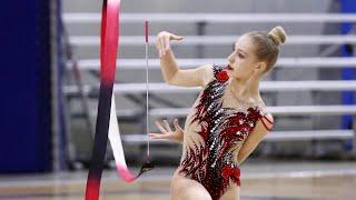 Holiday Cup 2021 Rhythmic Gymnastics - Level 9, Ribbon