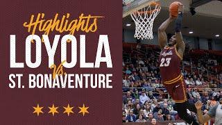 Loyola at St. Bonaventure | Cinematic Highlights