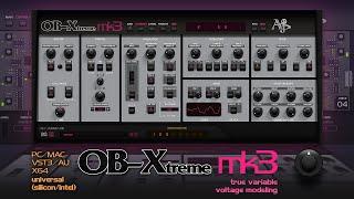 OB-Xtreme 3.0 Mac & PC VST3 AU short preview