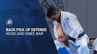 Back Pick Up Defense | Hook and Knee Bar