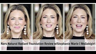 Nars Natural Radiant Foundation Review (for Dry Skin) with Stephanie Marie | MsGoldgirl