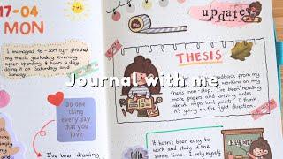 Journal with me  | A short update