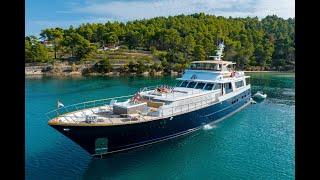 Burger 105 ADRIATIC ESCAPE - Luxury Motor Yacht Charter in Croatia