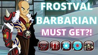 AQW Frostval Barbarian Class Review FrostVale Seasonal Class Farming & Support Class