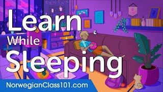 Learn Norwegian While Sleeping 8 Hours - ALL Basic Phrases You Need