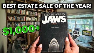 This was the BEST Estate Sale of the Year! Rare Books, Vintage Watches and MORE!