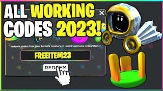 *NEW* ALL WORKING CODES FOR UGC LIMITED IN 2023! ROBLOX UGC LIMITED CODES