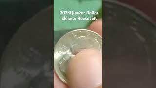 US Declaration ot Human Right ( Eleanor Roosevelt) #short #usd #coin #25cents