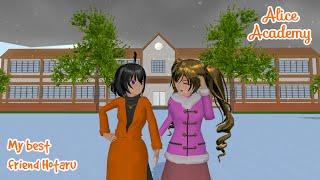 MY BEST FRIEND HOTARU  | Alice Academy  Ep. 1 | Sakura School Simulator Version | Kat-kat Gaming