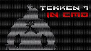 Akuma Combos Running in Windows Command Prompt (Tekken 7)