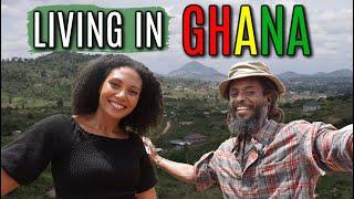 LIVING IN GHANA | WHY HE LEFT AMERICA TO BUILD A HOUSE IN AFRICA | Cost of Land & Building in Ghana