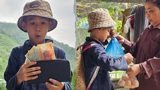 Poor boy: Picked up a wallet with lots of money inside! Nong Gia Huy HG