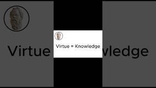 Socrates Virtues | Socrates Explained in Under 5 Minutes |  #philosophy #history #socrates