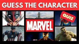 How Many Marvel Character Can You Guess? | ‍️ 50 Character Marvel Quiz |