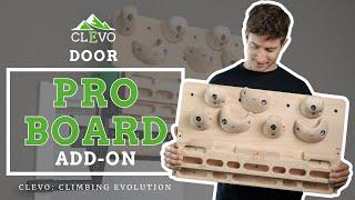 CLEVO PRO BOARD Explained - Add-on for CLEVO Door Home Climbing Module