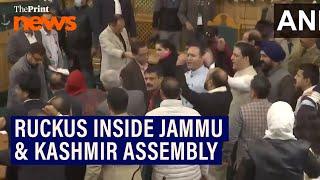 Ruckus in J&K assembly over resolution for restoration of special status