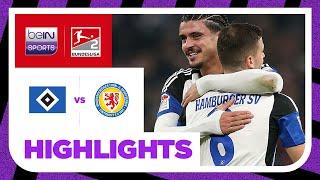 Hamburger SV v Eintracht Braunschweig | 2. Bundesliga 23/24 Match HIghlights