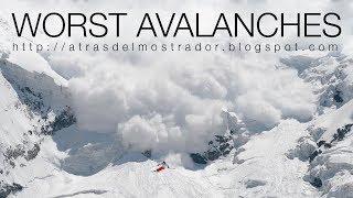 SNOWBOARD AND SKY: LAS PEORES AVALANCHAS