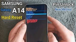 Samsung Galaxy A14 Hard Reset | How To Factory Reset Samsung A14 | Pin Unlock