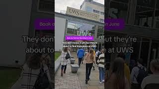 Find your place at a UWS Summer Open Day