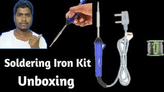 Soldering Iron Kit Unboxing | Sahajan Technical!!!