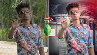 Snapseed Uncommon Photo editing tutorial || Broken Glass Effect Editing || Sajib Creation