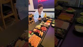 감성퀸 광양가다 #김천재의육회반한연어광양읍점 #무한리필 #먹방