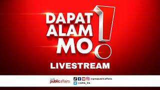 Dapat Alam Mo! Livestream: October 21, 2024 - Replay