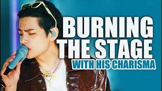 Kim Taehyung burning the stage with his charisma (BTS V best fancams compilation)