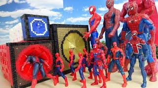 スパイダーマンと手作りタキロンすぽすぽボックス 自分にあったサイズ選びが大切だ