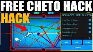 FREE CHETO HACK 8 Ball Pool 56.0.3 100% Free  Cheto Hack Mod Menu 2024 Unlimited Money and Coins