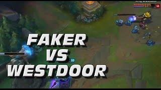 1vs1 #2 Faker vs Westdoor - Kassadin vs Fizz - Worlds 2015 W3D2 - League of Legends