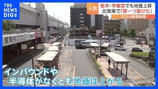 北関東で「頭一つ抜けた」街？　栃木・宇都宮市　基準地価公表で4年連続上昇「LRT」「待機児童ゼロ」「子どもの医療費無料化」市民も誇らしげ｜TBS NEWS DIG