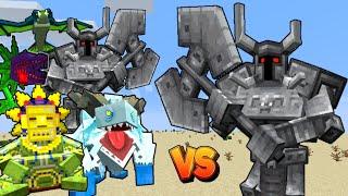 FERROUS WROUGHTNAUT vs Mowzie's Mobs in Minecraft